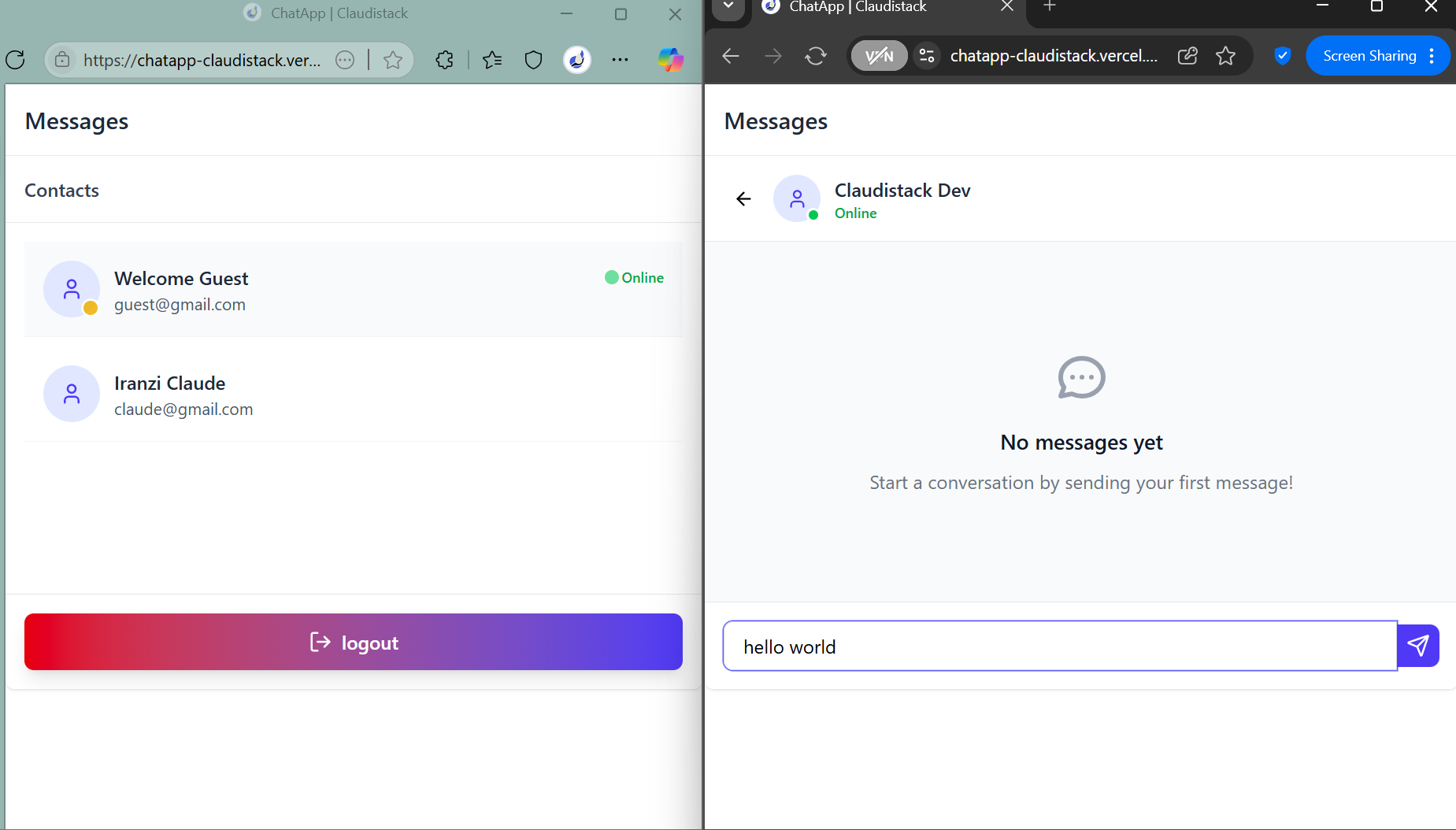 Chat Application