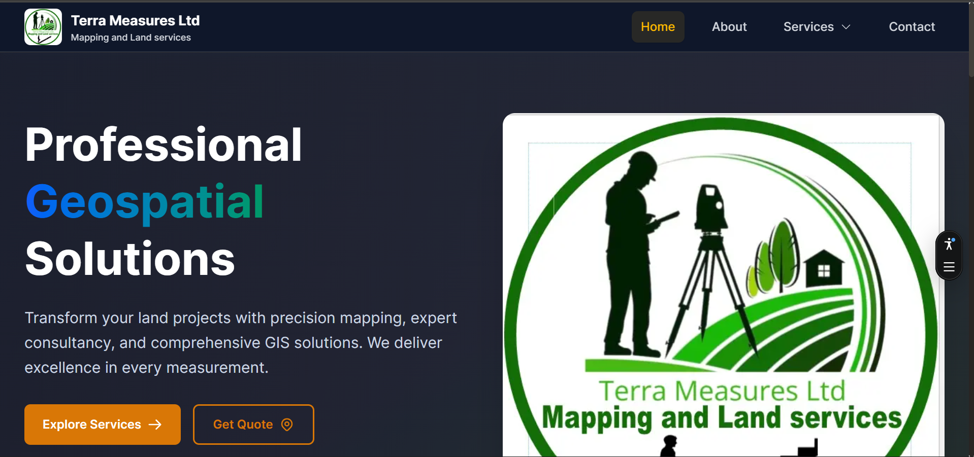 Terra Measures Ltd Website